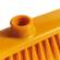 Scopa Alma - per interni - giallo - 33 x 7,5 x 11,5 cm - PPL-PVC - Perfetto - 27102