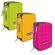 Astuccio 3 zip collezione Stilnovo 19,5 x 7,5 x 12,9 cm colori neon assortiti - 25174