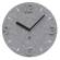 Orologio da parete effetto 3D diametro 30 cm PET grigio Alba HORPET G - 24187