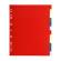 Separatore neutro a 12 tacche - PPL - colori assortiti - A4 Maxi - conf. 50 pezzi - Exacompta - 93H - 3141870000930 - DMwebShop