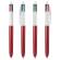 Penna sfera scatto multifunzione 4 Colors Glace' - punta 1 mm - colori assortiti - expo 40 pezzi - 520021 Bic