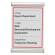 Porta targa appendibile Door Sign - A4 - 21 x 30 cm - Tecnostyl - 1012824H000 - 8010026012903 - DMwebShop