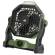Ventilatore portatile - da campeggio - con luce LED - Ø 12 cm - 25,5 x 21 x 11,5 cm - Melchioni Family - 118620051 - 8006012369861 - DMwebShop