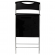 Seduta Smile - pieghevole - acciaio e plastica - nero - Alba - CPSMIL - DMwebShop - 1