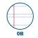 Ricambi forati rinforzati - A4 - rigo di 3a - 40 fogli - 8005235059771 - DMwebShop - 1