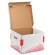 Scatola container Speedbox - Small - 25,2 x 35,5 cm - dorso 19,3 cm - bianco e rosso - conf. 15 pezzi - Esselte - 623911 - 4049793026015 - DMwebShop - 4