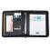 Portablocco - tessuto - con anelli - nero - 28,5 x 36 cm - City Time - 61742. - 8002787617428 - DMwebShop - 1