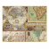 Set scatole regalo medi - dimensioni assortite - fantasia Maps - conf. 3 pezzi - Kartos - 12146501 - DMwebShop - 1