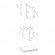 Registratore Esa P50 - dorso 5 cm - protocollo - 23 x 33 cm - blu - conf. 12 pezzi - Sei Rota - 39019547 - DMwebShop - 1