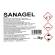 Detergente sanificante Sanagel - tanica da 3 lt - Alca - ALC863 - 8032937571294 - DMwebShop - 1