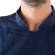 Giacca cuoco Thiago - da uomo - manica corta - taglia S - blu - Giblor's - Q8GX0103-Z48-S - 8058045581840 - DMwebShop - 3