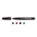 Marcatore permanente Redimark - punta tonda - 3,5 mm - rosso - conf. 12 pezzi - Tratto - 856002 - 8000825856020 - DMwebShop - 1