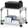 Mobile-carrello Multifunzione System 48 - 60 x 43,2 x 47,7 cm - 2 ripiani - con ruote - grigio - Durable - 3710-10 - DMwebShop - 1