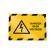 Cornice adesiva Duraframe Security A4 - pannello magnetico - 21 x 29,7 cm - giallo-nero - conf. 2 pezzi - Durable - 4944-130 - 4005546406541 - DMwebShop - 3