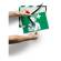 Cornice adesiva Duraframe Security A4 - pannello magnetico - 21 x 29,7 cm - verde-bianco - conf. 2 pezzi - Durable - 4944-131 - 4005546406558 - DMwebShop - 4