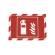Cornice adesiva Duraframe Security A4 - pannello magnetico - 21 x 29,7 cm - rosso-bianco - conf. 2 pezzi - Durable - 4944-132 - 4005546406565 - DMwebShop - 3