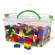 Mattoncini Micro da costruzione - in ABS - colori assortiti - bauletto da 580 pezzi - Cwr - 12334/2 - 8004957123357 - DMwebShop - 1