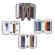 Astuccio Colors 3 zip - 13 x 20 x 7,5 cm - tessuto - colori assortiti - conf. 6 pezzi - Colorosa - 368300.1 - 8004428065308 - DMwebShop - 7