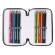 Astuccio Colors 3 zip - 13 x 20 x 7,5 cm - tessuto - fantasie assortite - conf. 6 pezzi - Colorosa - 368370 - 8004428065384 - DMwebShop - 2