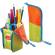 Astuccio kimono - colori fluo assortiti - 23 x 5 x 11 cm - conf. 6 pezzi - Carioca - 23281 - 8003511262815 - DMwebShop - 1