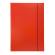 Cartella progetto con elastico - 24 x 35 cm - dorso 3 cm - rosso - conf. 10 pezzi - Fellowes - U140-RO - 8015687007206 - DMwebShop - 1