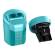 Temperamatite RollOn Sparkle - con serbatoio - 2 fori - colori assortiti - conf. 6 pezzi - Faber Castell - 183900 - 4005401839002 - DMwebShop - 2
