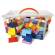 Mattoncini Midi da costruzione - in ABS - colori assortiti - bauletto da 220 pezzi - Cwr - 12353/2 - 8004957123548 - DMwebShop - 1