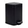 Bidone Pico - con pedale e vaschetta - 6 lt - nero satinato - Perfetto - 28161 - 8052474281616 - DMwebShop