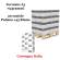 Carta bianca per stampanti -  A3 - 75 gr (non dichiarati sul rifascio) - pallet da 29 scatole - 145 Risme - PPC Grey Paper - MCOPA3-145