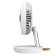Ventilatore da tavolo Air Studio - ricaricabile - Ø 17 cm - grigio-bianco - Cfg - EV122 - 8016818121433 - DMwebShop - 2