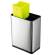Cestino con sensore No TouchDuo - 2 x 20 lt - 46,5 x 27 x 65 cm - Acciao-PPL - argento metallizzato - Durable - 3424-23 - 4005546739427 - DMwebShop - 2