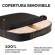 Cuscino Breyta Comfort - 6 x 43 x 43 cm - in tessuto - nero - Fellowes - 100119850 - 43859803040 - DMwebShop - 1