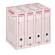 Scatola archivio Storage - formato legale - 85 x 253 x 355 mm - bianco e rosso - 1602 Esselte Dox - conf. 32 pezzi - King Mec - 00160200 - 8004389022952 - DMwebShop - 1