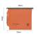 Cartella sospesa Cartesio - armadio - interasse 33 cm - fondo V - 33 x 28 cm - arancio - conf. 50 pezzi - Bertesi - 114FBETA-B2 - 8058983260890 - DMwebShop - 1