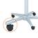Lavagna portablocco Classic con ruote - 100 x 67,5 cm - bianco - Nobo - 1902386 - 5028252250177 - DMwebShop - 4
