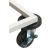 Carrello mobile Triflux - 83,3 x 36 x 90 cm - con ruote - 3 portasacco da 100 lt - ciascuno - acciaio - Medial International - 108010 - 33433773359 - DMwebShop - 1