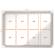 Bacheca per interni - fondo magnetico bianco - 8 fogli - A4 - orizzontale - Nobo - 1902559 - 5028252063906 - DMwebShop - 2