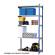 Scaffale Rang'Eco180 - modulo aggiunta - 5 ripiani - portata ripiano 180 kg - 100 x 35 x 200 cm - acciaio - grigio-blu - Paperflow - K605131 - 3660141140286 - DMwebShop - 1