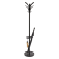 Appendiabiti con portaombrelli - 6 posti - 175 x 38 cm - nero - Alba - PMBRIO N - 3129710012985 - DMwebShop - 1