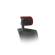 Poggiatesta per seduta Molly A - rosso - Unisit - PGMLA/SR - 8050043748256 - DMwebShop - 1