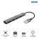 Hub Mini 4 porte Halyx - alluminio - Trust - 23786 - 8713439237863 - DMwebShop - 1