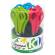 Forbici Snippy centimetrate - punta tonda - impugnatura plastica - lama in acciaio inox - 13,5 cm - colori assortiti - conf. 24 pezzi - Lebez - 137 - 8007509001370 - DMwebShop