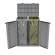 Contenitore EcoCab 2 per raccolta differenziata - 68 x 39 x 88,7 cm - 2 portasacco da 110 lt - ciascuno - grigio-nero - Terry - 1003055 - 8005646030550 - DMwebShop