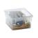 Contenitore multiuso Light Box S/2 - 17,8 x 20,4 x 10 cm - 2,5 lt - plastica - trasparente - Terry - 1001970 - 8005646019708 - DMwebShop