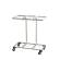 Carrello mobile Triflux 83,3x36x90 cm con ruote 3 portasacco da 100 lt - 8844 Carrello mobile Triflux 83,3x36x90 cm con ruote 3 portasacco da 100 lt - 8844