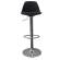 Sgabello Bobba - PPL acciaio cromato - 39 x 42 x 83-104 cm - nero - Paperflow - K700520 - 3660141230253 - DMwebShop - 1