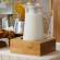 Supporto caraffa - in bamboo - 20 x 20 x 8 cm - colore naturale - Leone - s0087 - 8024112000873 - DMwebShop - 1
