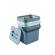 Pattumiera Gino - per rifiuti organici - 5 lt - azzurro - Perfetto - 29101 - 8052474291011 - DMwebShop - 2