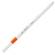 Fineliner Emott - tratto 0,4 mm - arancione - conf. 10 pezzi - Uni Mitsubishi - M PEM-SY AR - 4902778241110 - DMwebShop - 1