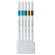 Fineliner Emott - tratto 0,4 mm - colori assortiti island - conf. 5 pezzi - Uni Mitsubishi - M PEM-SY 5C 4 - 4902778248317 - DMwebShop - 1